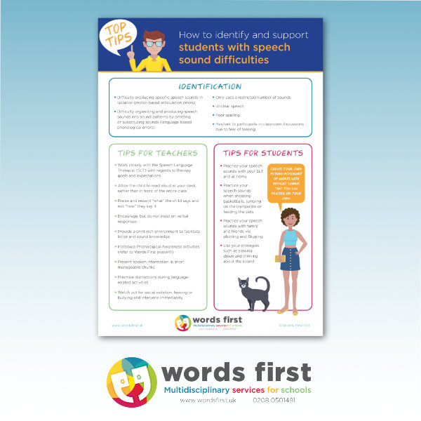 How to Identify and Support Students with Speech Sound Difficulties