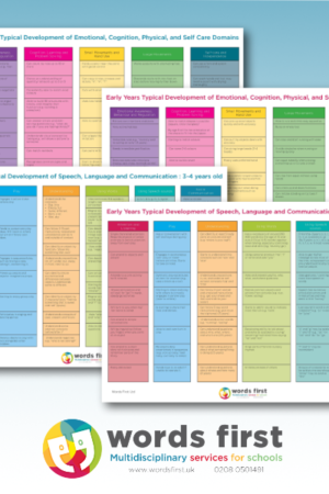 Early Years Typical Developmental Milestones for 2-4 year olds