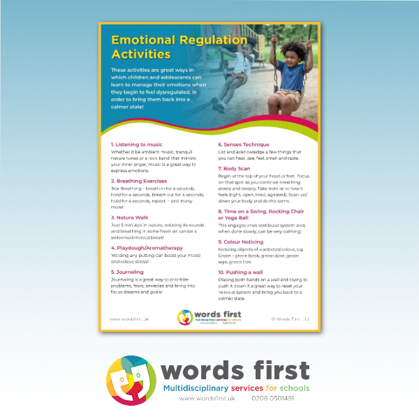 Emotional Regulation Activities
